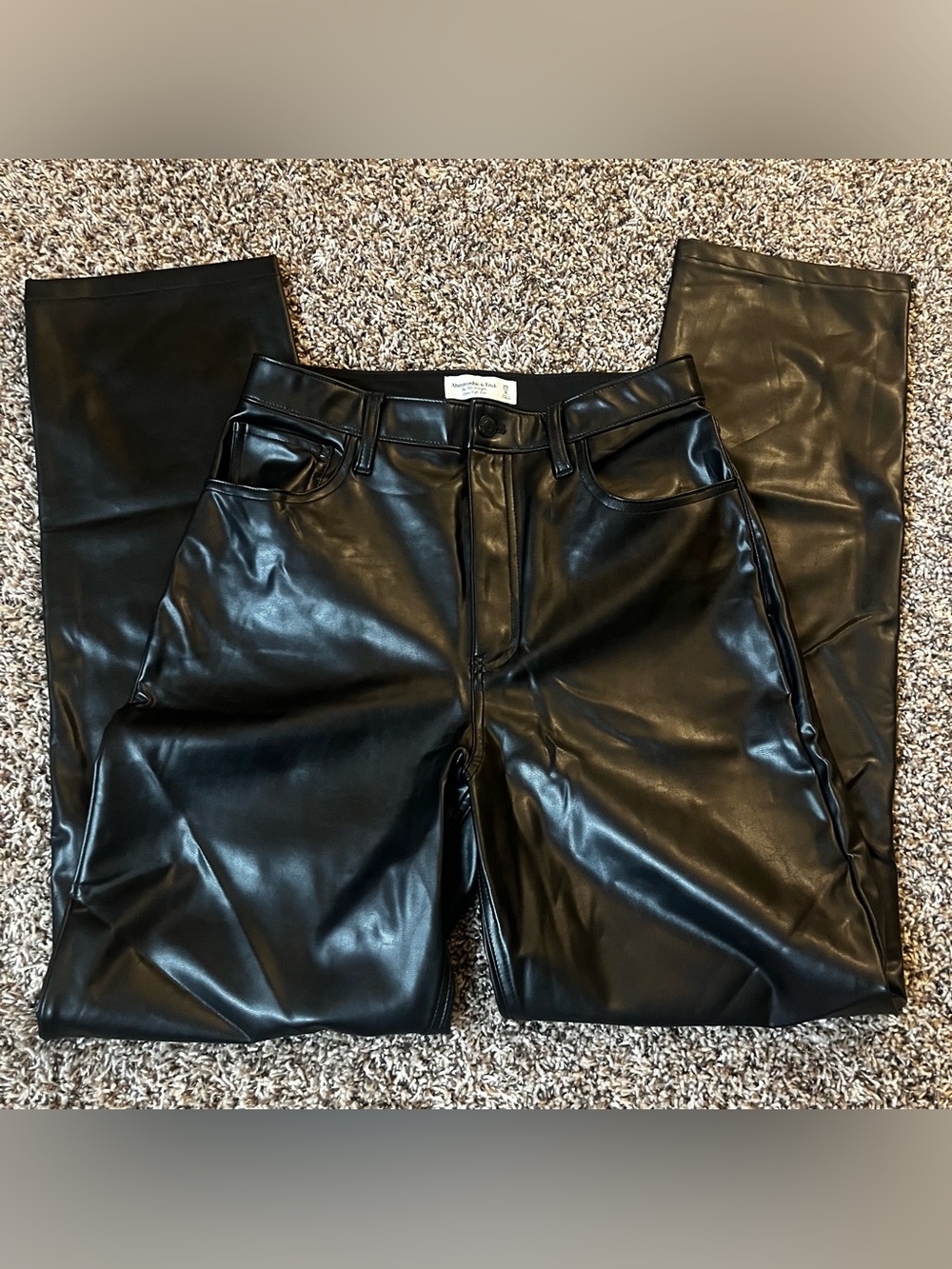 Abercrombie Faux Leather Pants